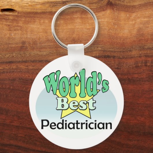 Beste kinderarts ter wereld sleutelhanger (Voorkant)