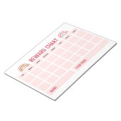 Beste kinderen Student beloning grafieken Notitieblok (Schuin)