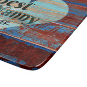 Beste kindermeisje in de klas snijplank (Hoek)