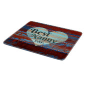 Beste kindermeisje in de klas snijplank (Hoek)