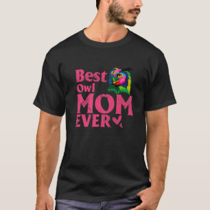 beste kippen Mam ooit gekleurd rond hoenders T-shirt