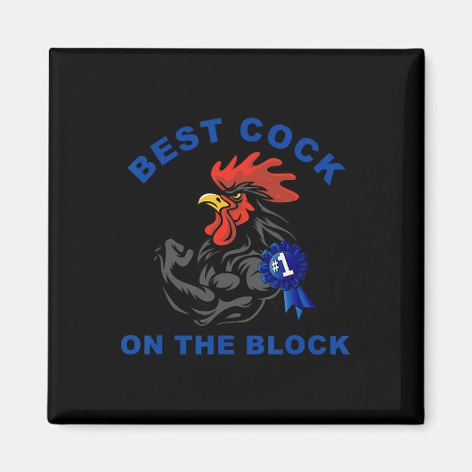 Beste Kippenkleding In De Buurt Magneet (Voorkant)