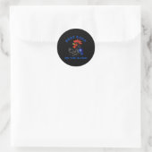 Beste Kippenkleding In De Buurt Ronde Sticker (Tas)
