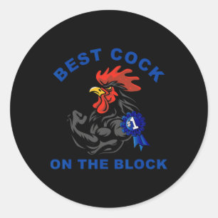 Beste Kippenkleding In De Buurt Ronde Sticker