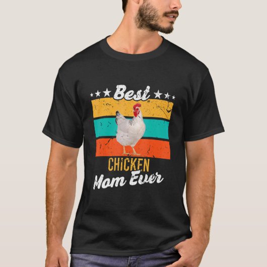 Beste Kippenmoeder Ooit Kippenmoeder T-shirt (Voorkant)