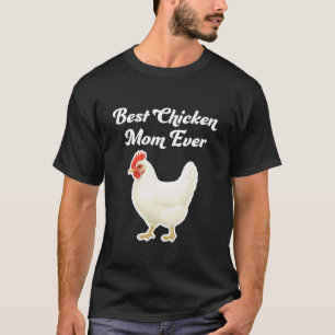 Beste Kippenmoeder Ooit - Witte Leghorn Kip T-shirt
