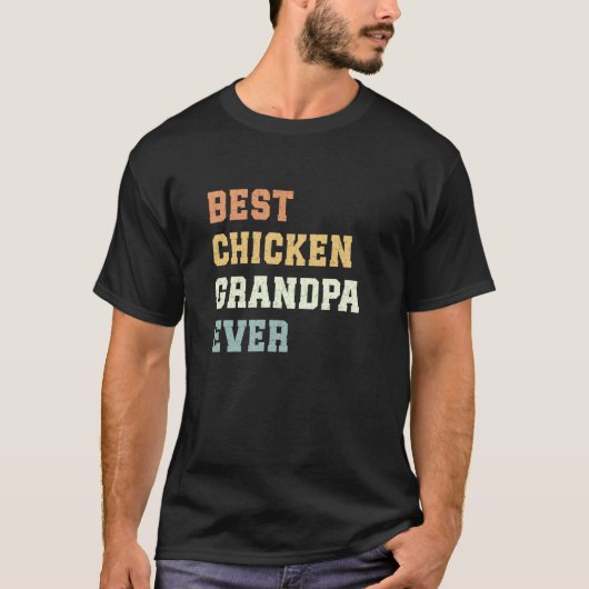 Beste Kippenopa Ooit Vaderdag Grappige Kip T-shirt (Voorkant)