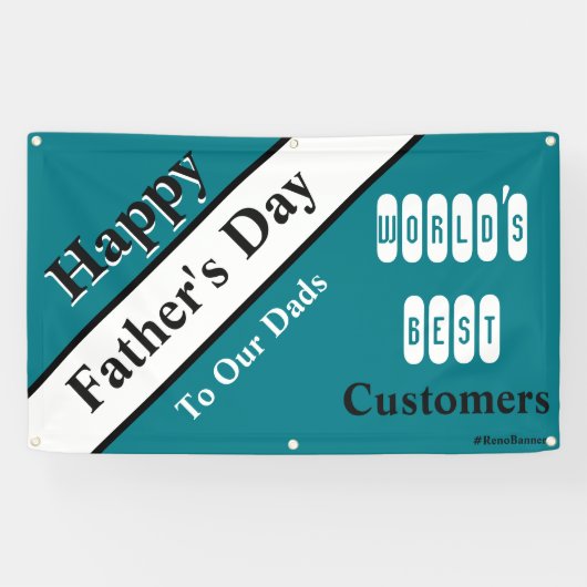 Beste klanten van werelden spandoek (Horizontaal)