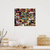 Beste klassieke monsterfilms poster (Keuken)