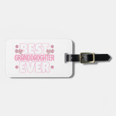 Beste kleindochter ooit - Cherry Blossoms Bagagelabel (Voorkant horizontaal)