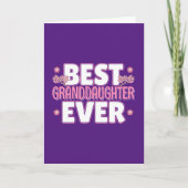 Beste kleindochter ooit - Cherry Blossoms Kaart (Voorkant)