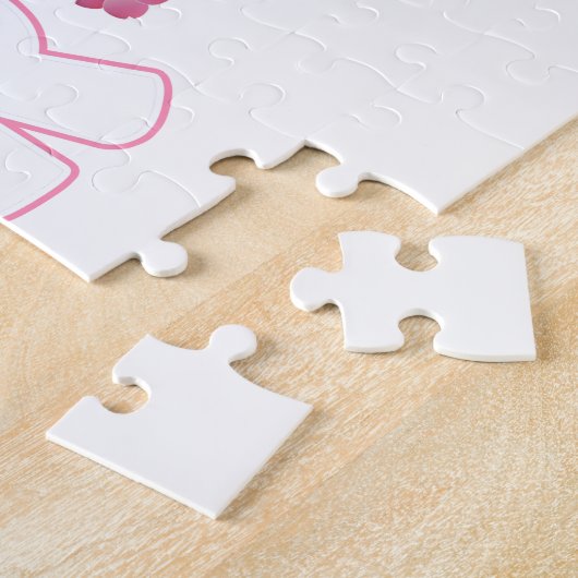 Beste kleindochter ooit - Cherry Blossoms Legpuzzel (Zijkant)