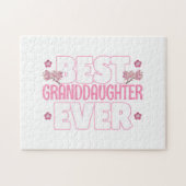 Beste kleindochter ooit - Cherry Blossoms Legpuzzel (Horizontaal)