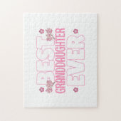 Beste kleindochter ooit - Cherry Blossoms Legpuzzel (Verticaal)