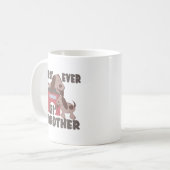 Beste kleine broer ooit / hondenhok koffiemok (Voorkant links)