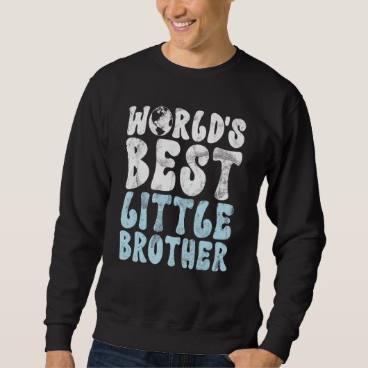 Beste kleine broer ter wereld trui (Voorkant)