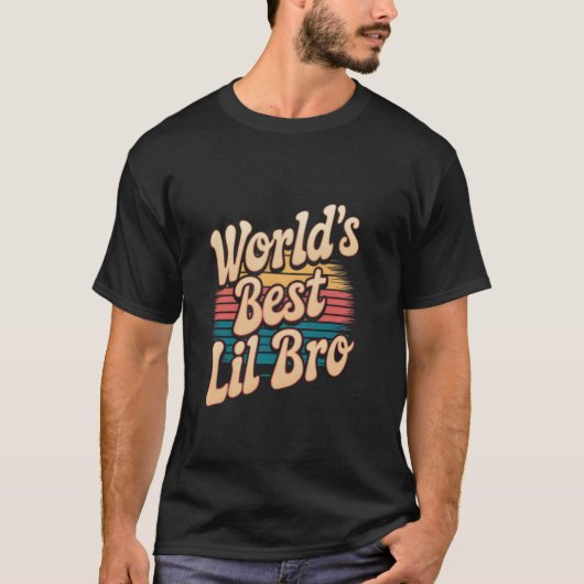 Beste kleine broer van de wereld t-shirt (Voorkant)