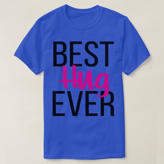 Beste knuffel ooit t-shirt (Design voorkant)