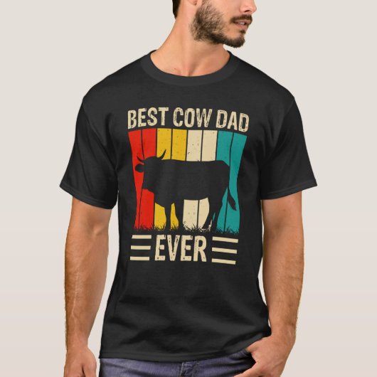 Beste Koe Papa Ooit 2 T-shirt (Voorkant)