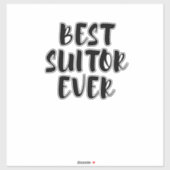 Beste koffer sticker (Vel)