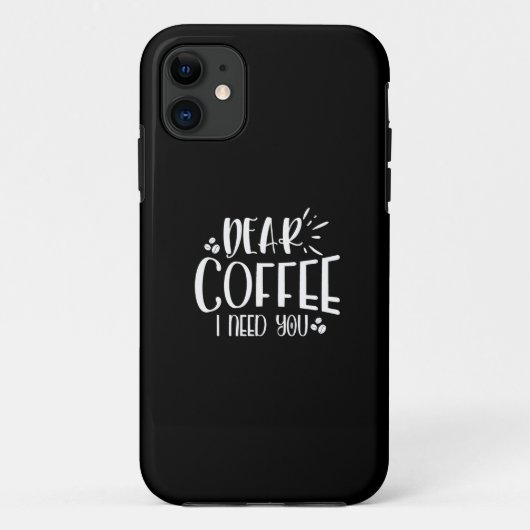 beste koffie ik heb je nodig Case-Mate iPhone case (Achterkant)