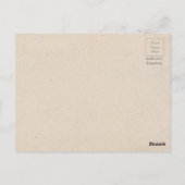 ❝ beste koffie in de stad ❞ briefkaart (Achterkant)