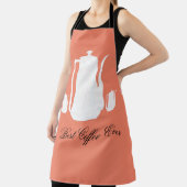 Beste koffie ooit schort (Insitu)