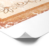 Beste Koffiebord  Poster (Hoek)