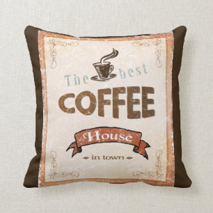Beste koffiehuis kussen