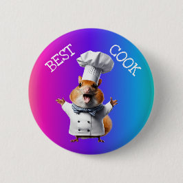 Beste kok chef koken ronde button 5,7 cm
