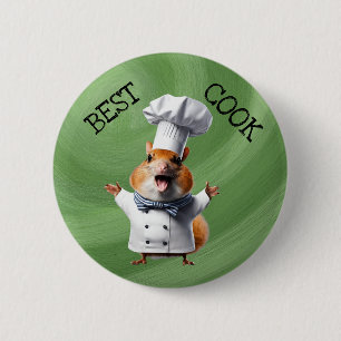Beste kok kok chef ronde button 5,7 cm