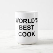 Beste kok ter wereld koffiemok (Center)