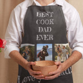 Beste kok vader ooit Vaderdag foto collage Schort