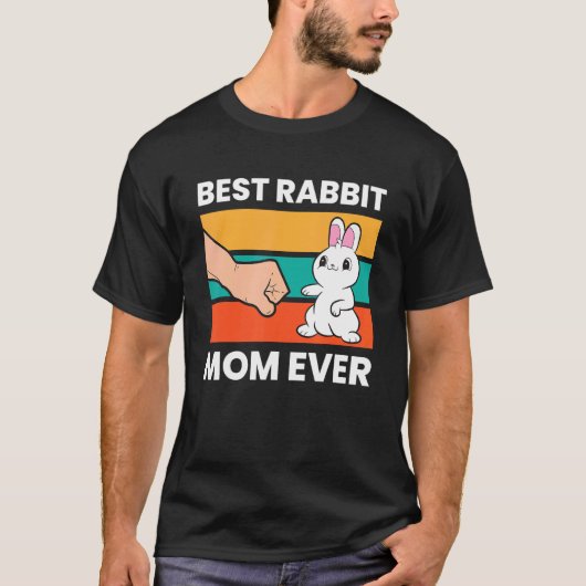 Beste Konijn Moeder Ooit Konijn T-shirt (Voorkant)