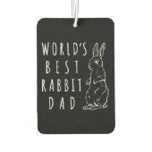 Beste konijn vader werelden beste konijn vader luchtverfrisser (Achterkant)