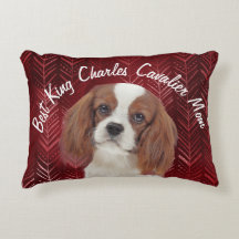 Beste koning Charles Cavalier Mam Accent Pillow