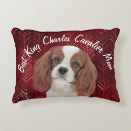 Beste koning Charles Cavalier Mam Accent Pillow Kussen