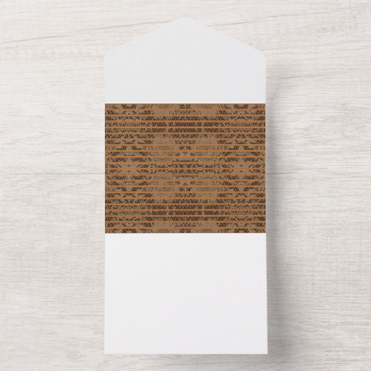 beste koop tear-off RSVP: gepersonaliseerde alles- All In One Uitnodiging (Binnen)