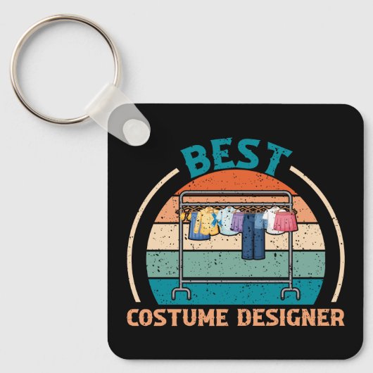 Beste kostuumontwerper - Retro Style Sleutelhanger (Voorkant)