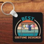Beste kostuumontwerper - Retro Style Sleutelhanger (Voorkant)