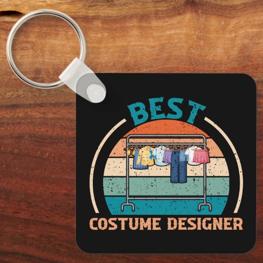 Beste kostuumontwerper - Retro Style Sleutelhanger (Voorkant)