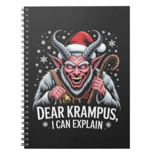 Beste Krampus, ik kan Kerstmis Sint uitleggen Notitieboek