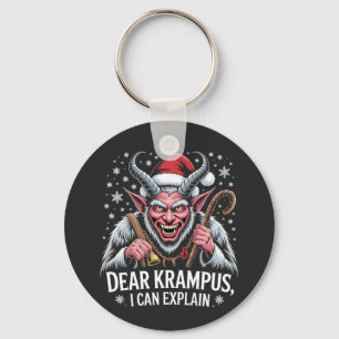 Beste Krampus, ik kan Kerstmis Sinterklaas uitlegg Sleutelhanger