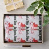 Beste krant voor kersttwitboek tissuepapier (Geschenk)