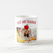 Beste kunstleraar ooit, naam, foto, waardering koffiemok (Center)