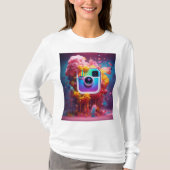 Beste kwaliteit meisje mode t shirten t-shirt (Voorkant)