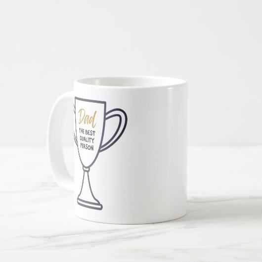 Beste kwaliteit persoon- Papa mok (Voorkant links)