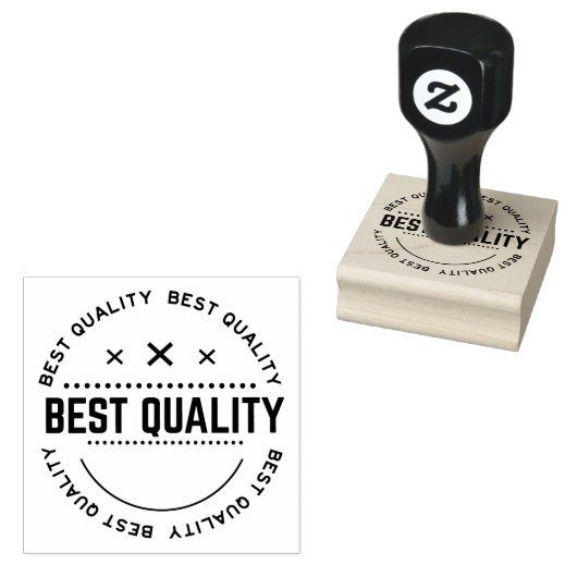 beste kwaliteitszegel rubberstempel (Gestempeld)
