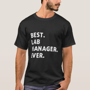 Beste Lab Manager voor collega's en collega's Werk T-shirt