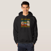 Beste Lab Moeder Ooit Labrador Hond Labrador Eigen Hoodie (Voorkant volledig)